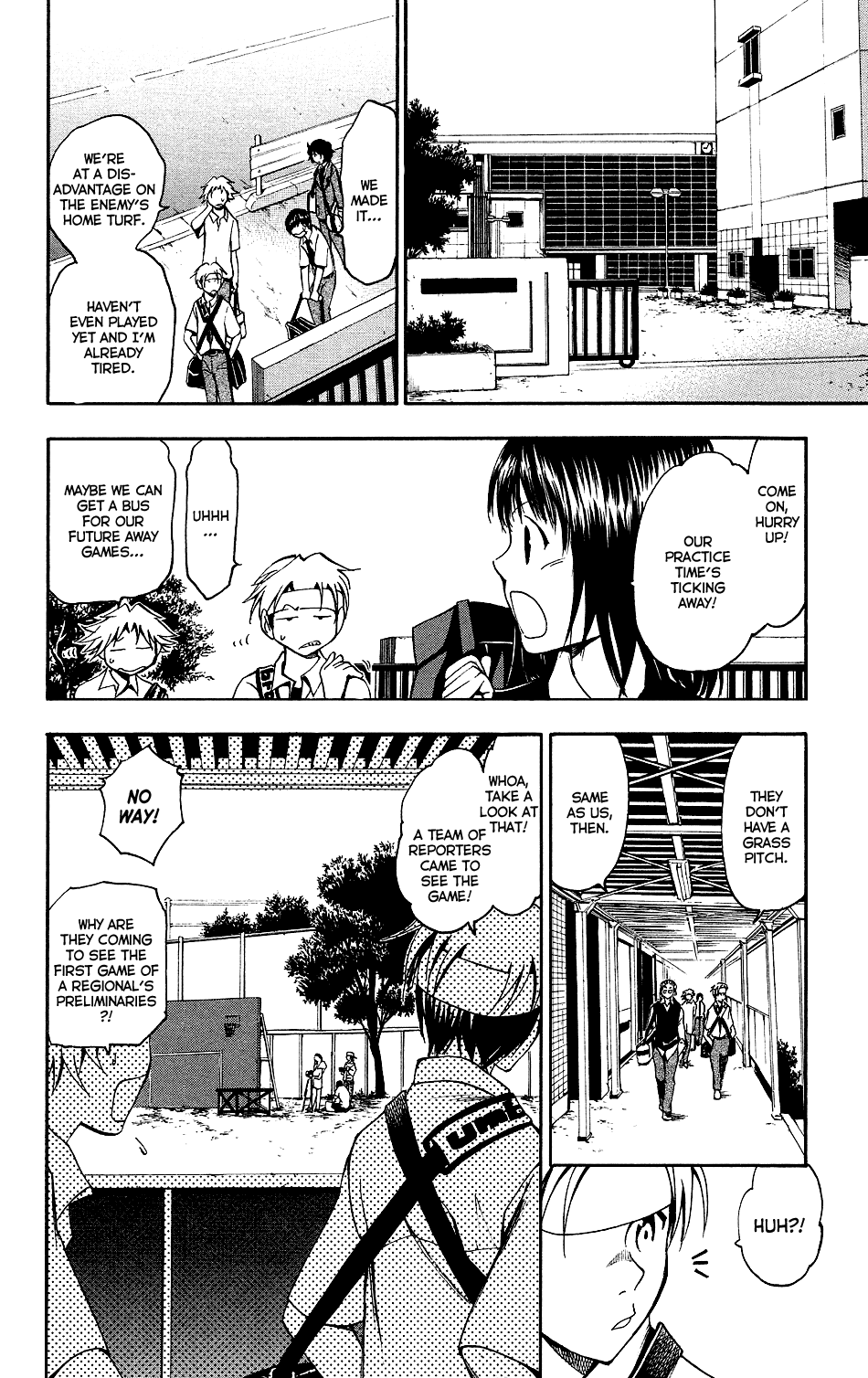 T.R.A.P. Chapter 14 page 6 - Chapter 14: The First Match