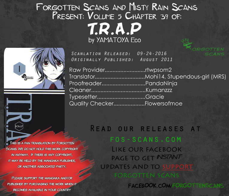 T.R.A.P. Chapter 39 page 1 - Chapter 39: Full Throttle