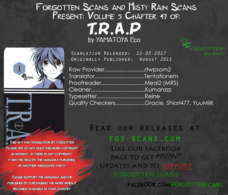 T.R.A.P. Chapter 47 page 1 - Chapter 47: Masaki