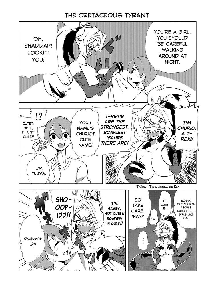 T-REX na Kanojo Chapter 1 page 7 - Chapter 1 : Meeting Her