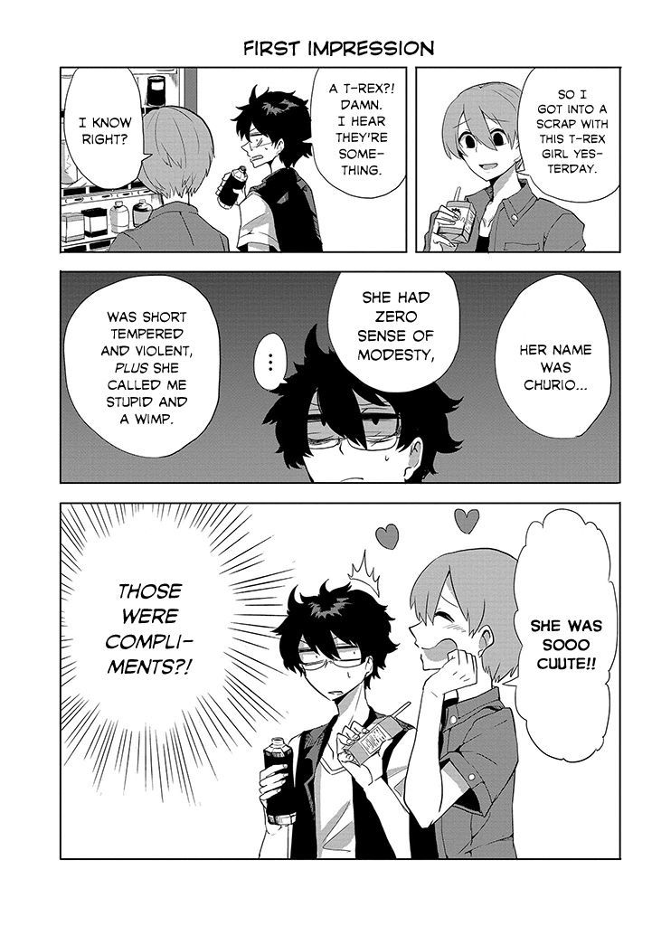 T-REX na Kanojo Chapter 1 page 9 - Chapter 1 : Meeting Her