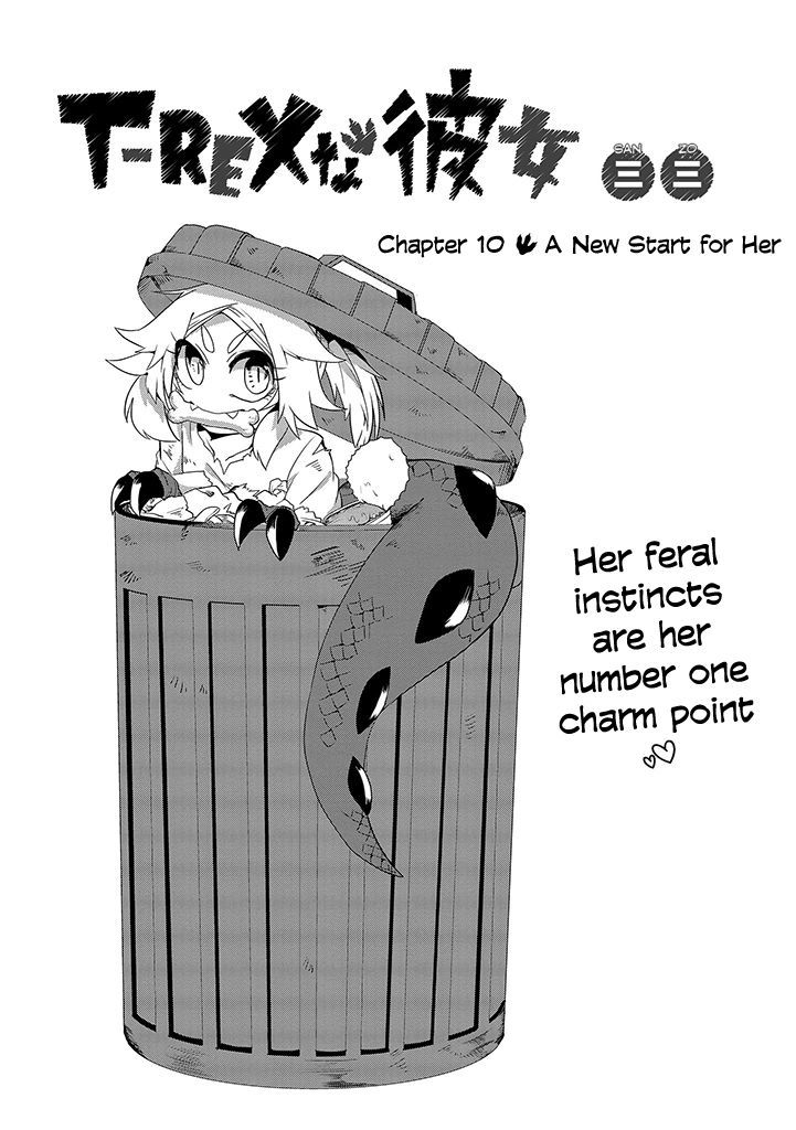 T-REX na Kanojo Chapter 10 page 1 - Chapter 10 : A New Start For Her