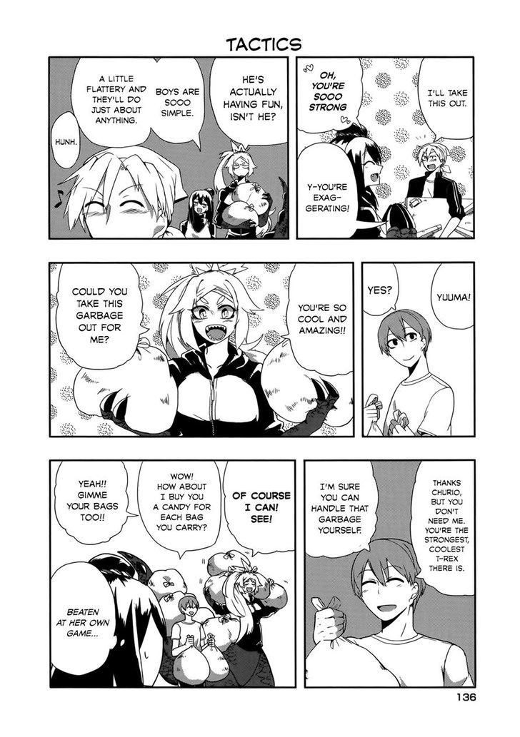 T-REX na Kanojo Chapter 13 page 6 - Chapter 13 : Spring Cleaning with Her