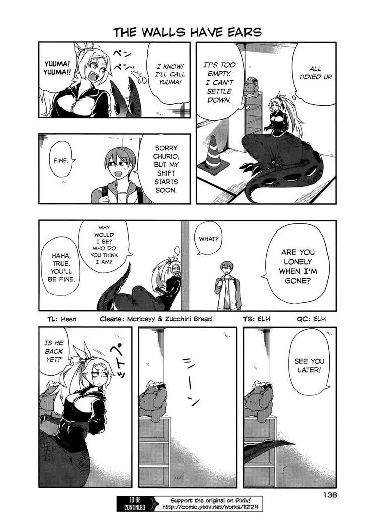 T-REX na Kanojo Chapter 13 page 8 - Chapter 13 : Spring Cleaning with Her