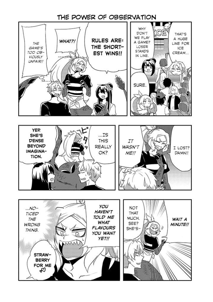 T-REX na Kanojo Chapter 15 page 5 - Chapter 15 : When She's the Third-Wheel