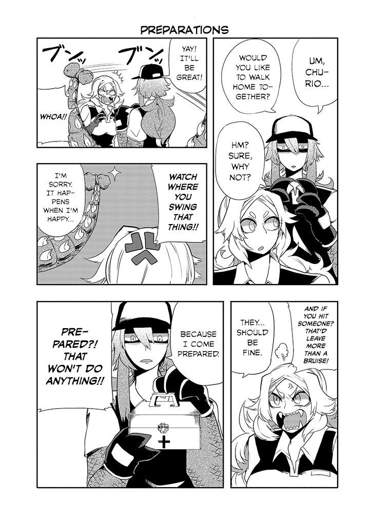 T-REX na Kanojo Chapter 16 page 2 - Chapter 16 : Her Girls Night Out (?)