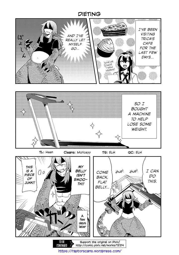 T-REX na Kanojo Chapter 16 page 9 - Chapter 16 : Her Girls Night Out (?)
