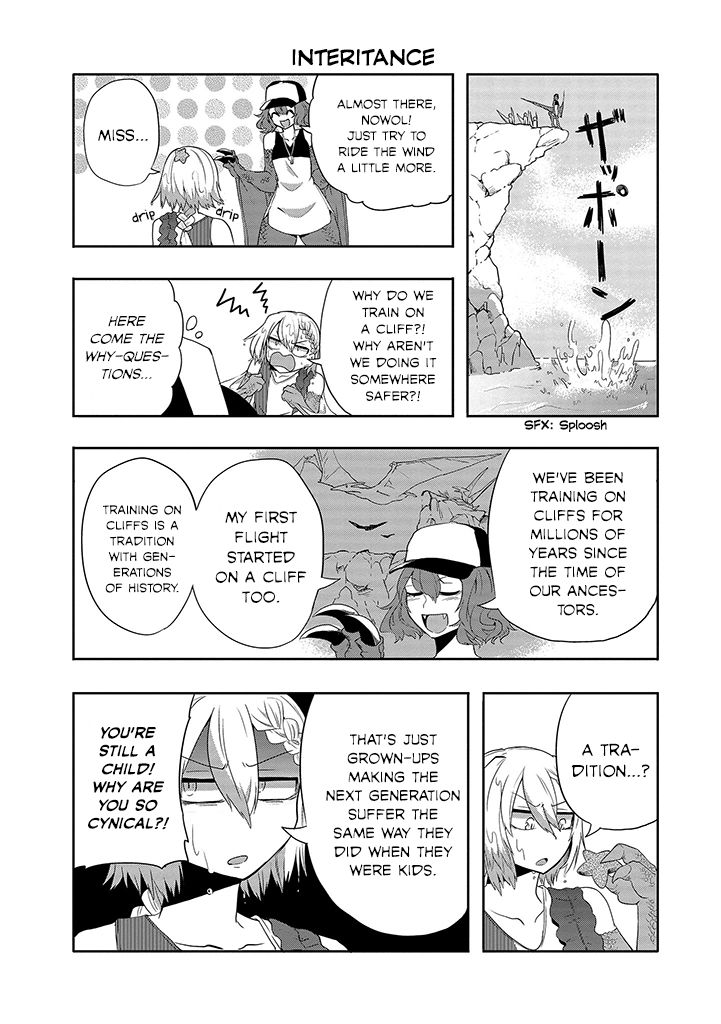 T-REX na Kanojo Chapter 19 page 6 - Chapter 19 : Her Day on the Seaside Bluff with Pterosaurs