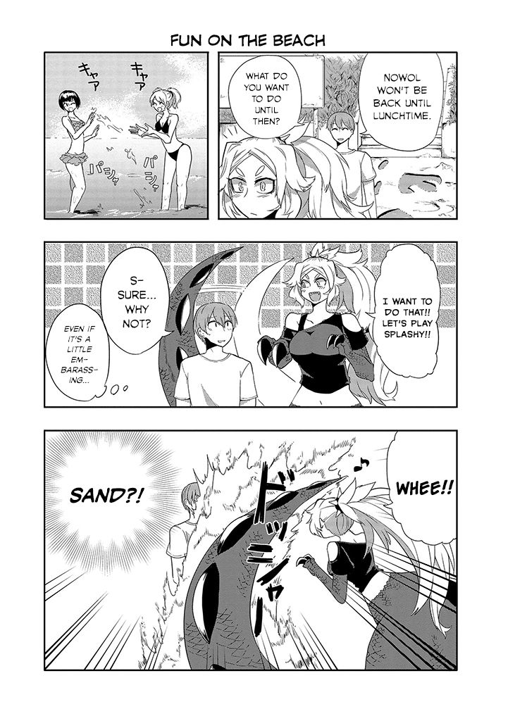 T-REX na Kanojo Chapter 19 page 7 - Chapter 19 : Her Day on the Seaside Bluff with Pterosaurs