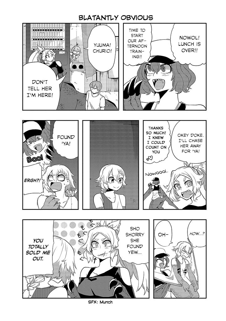 T-REX na Kanojo Chapter 19 page 8 - Chapter 19 : Her Day on the Seaside Bluff with Pterosaurs