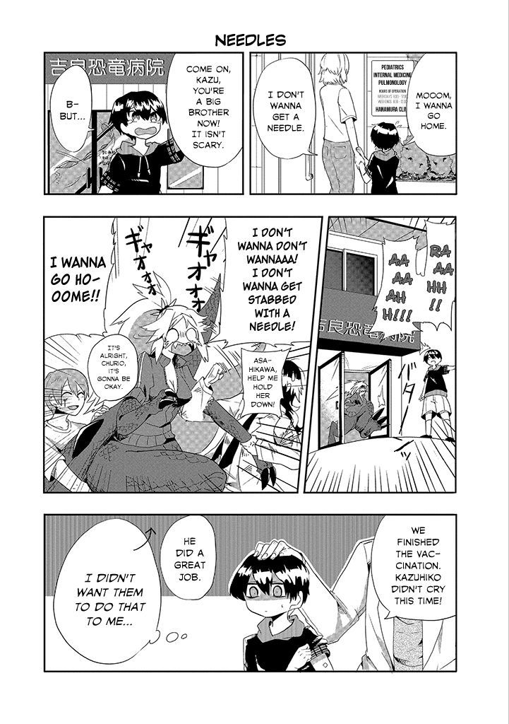 T-REX na Kanojo Chapter 2 page 5 - Chapter 2 : A Rainy Day with Her