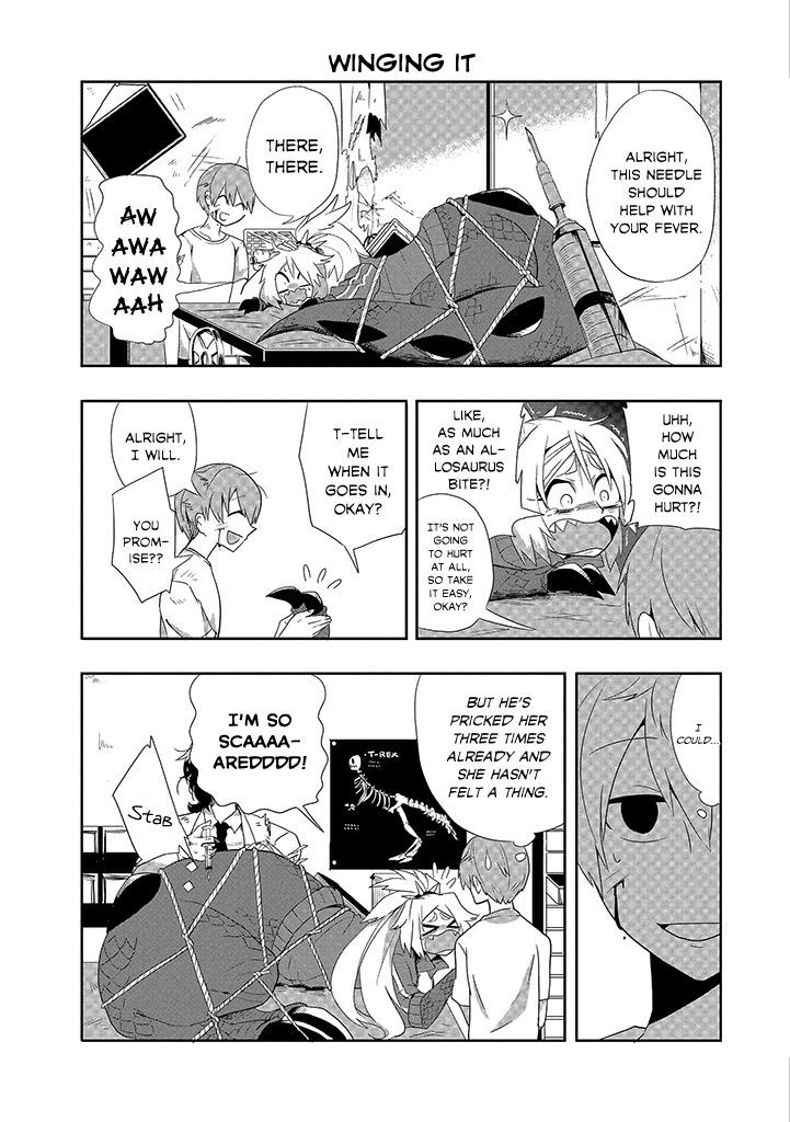 T-REX na Kanojo Chapter 2 page 6 - Chapter 2 : A Rainy Day with Her
