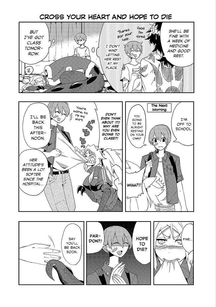 T-REX na Kanojo Chapter 2 page 7 - Chapter 2 : A Rainy Day with Her