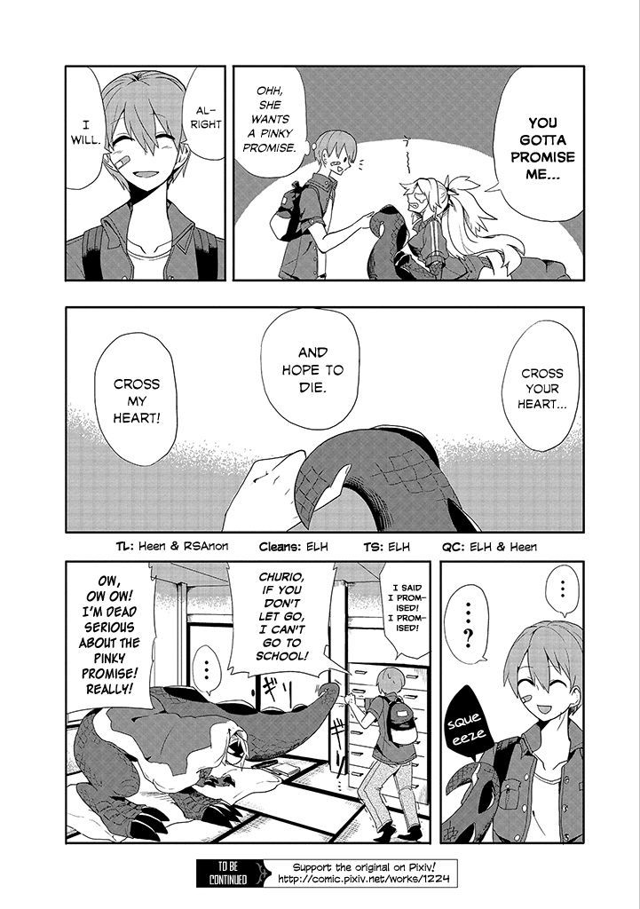 T-REX na Kanojo Chapter 2 page 8 - Chapter 2 : A Rainy Day with Her