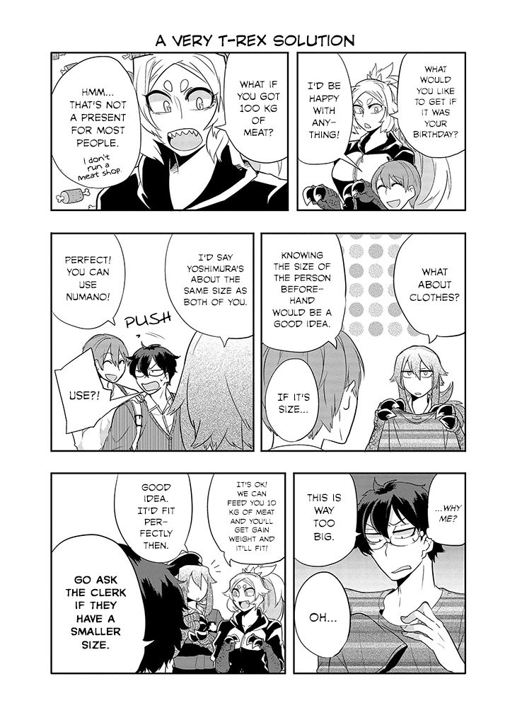 T-REX na Kanojo Chapter 24 page 8 - Chapter 24 : Helping Her Choose a Present