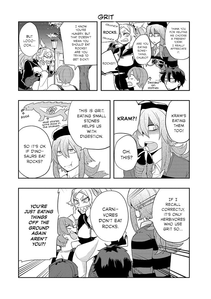 T-REX na Kanojo Chapter 24 page 9 - Chapter 24 : Helping Her Choose a Present