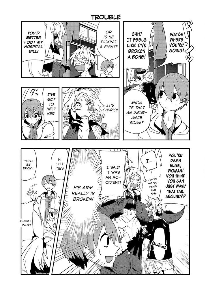 T-REX na Kanojo Chapter 3 page 2 - Chapter 3 : When She Gets in a Spat