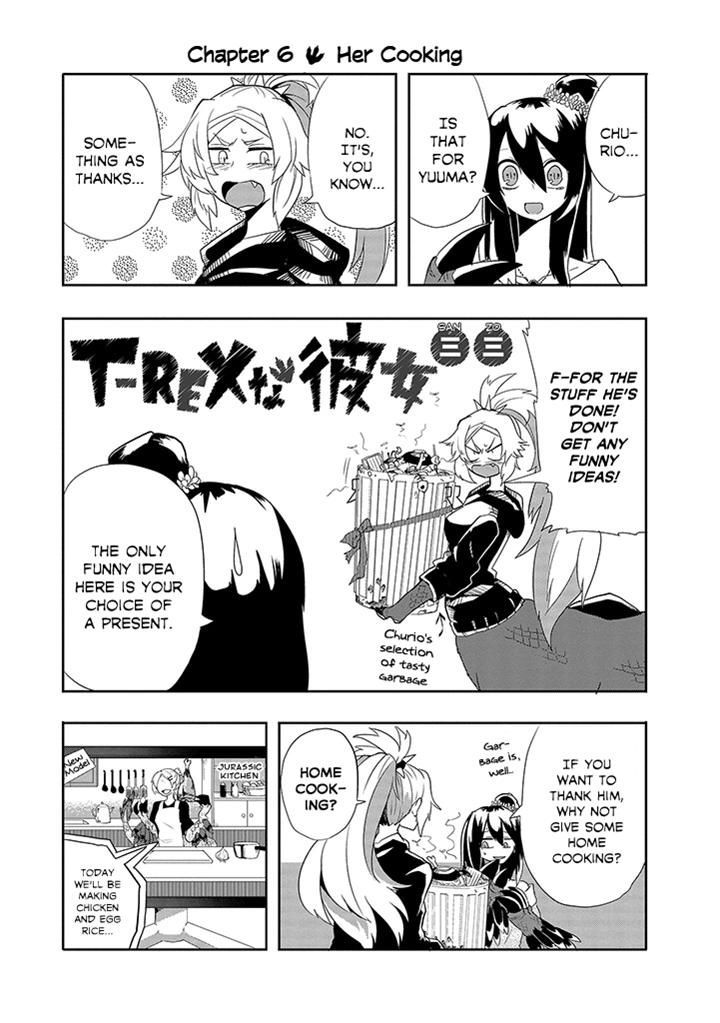 T-REX na Kanojo Chapter 6 page 1 - Chapter 6 : Her Cooking