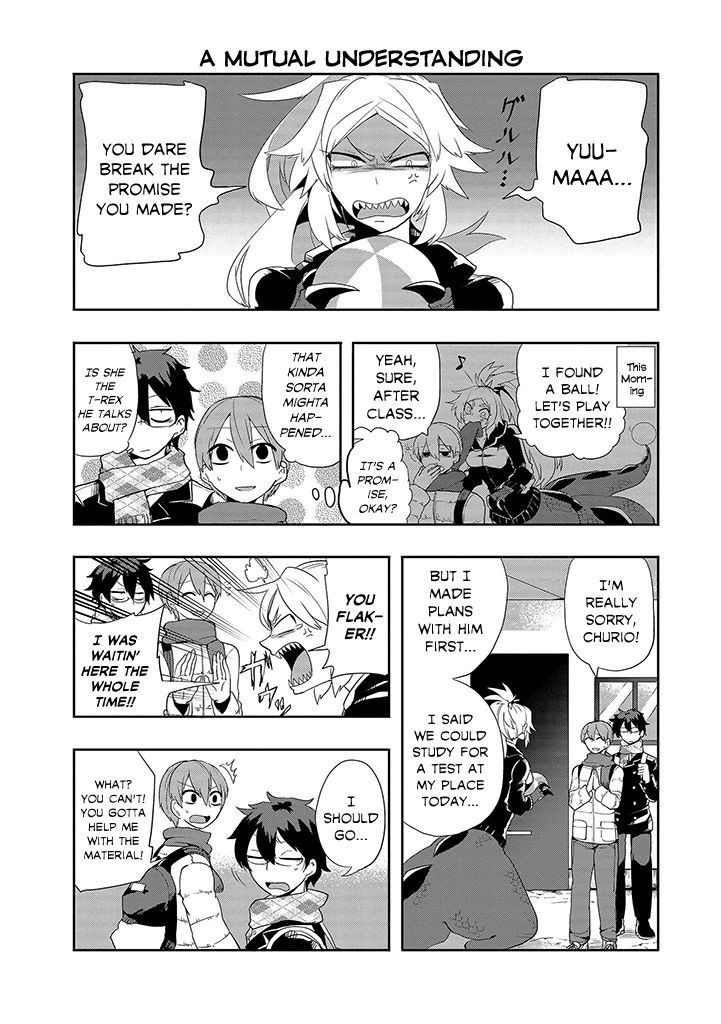 T-REX na Kanojo Chapter 7 page 2 - Chapter 7 : When She's Sulky