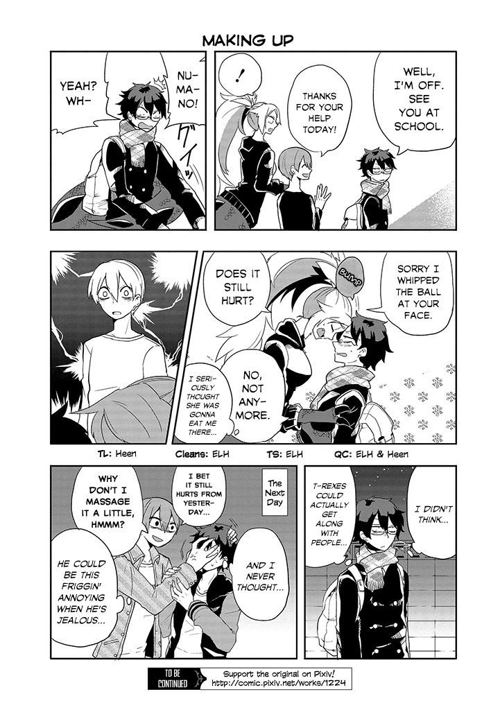 T-REX na Kanojo Chapter 7 page 8 - Chapter 7 : When She's Sulky