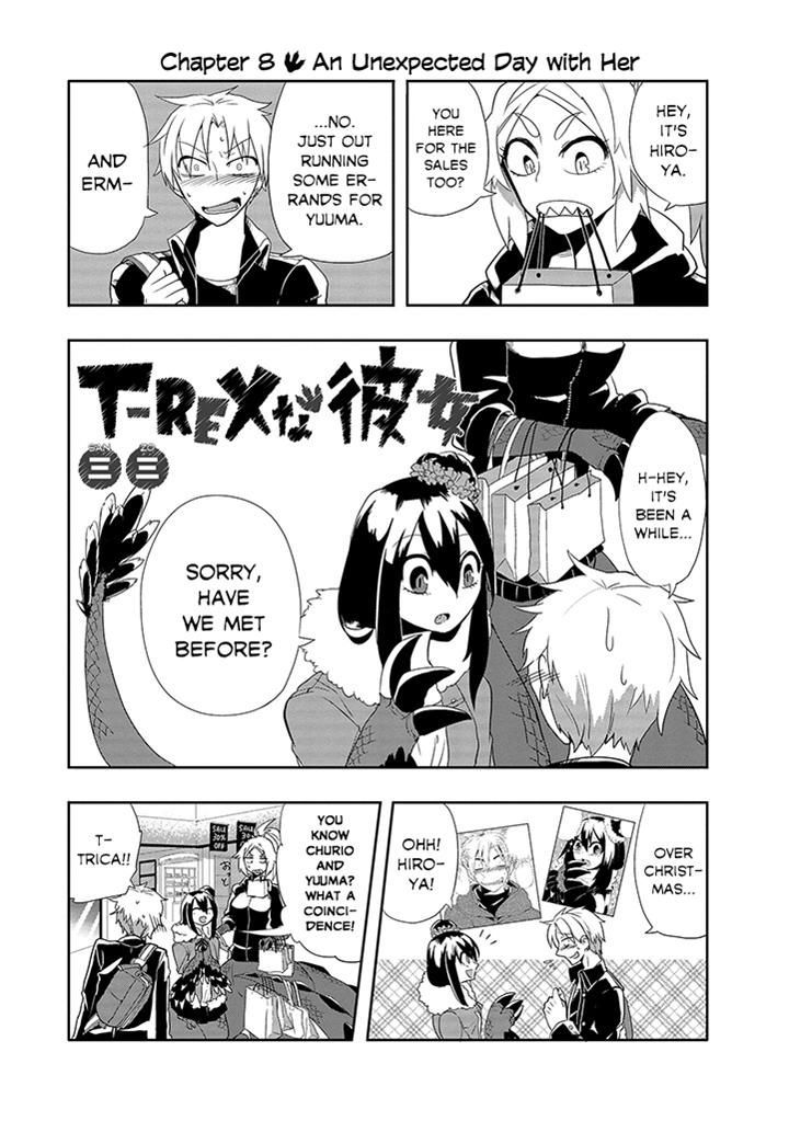 T-REX na Kanojo Chapter 8 page 1 - Chapter 8 : An Unexpected Day with Her