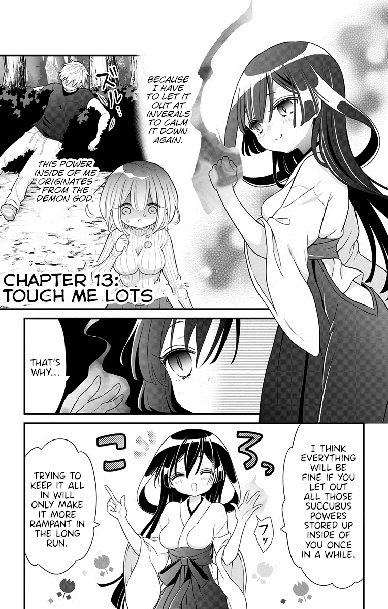 Tabekake Gospel Plan: Dear Succubus Sister Chapter 13 page 1 - Chapter 13: Touch Me A Lot