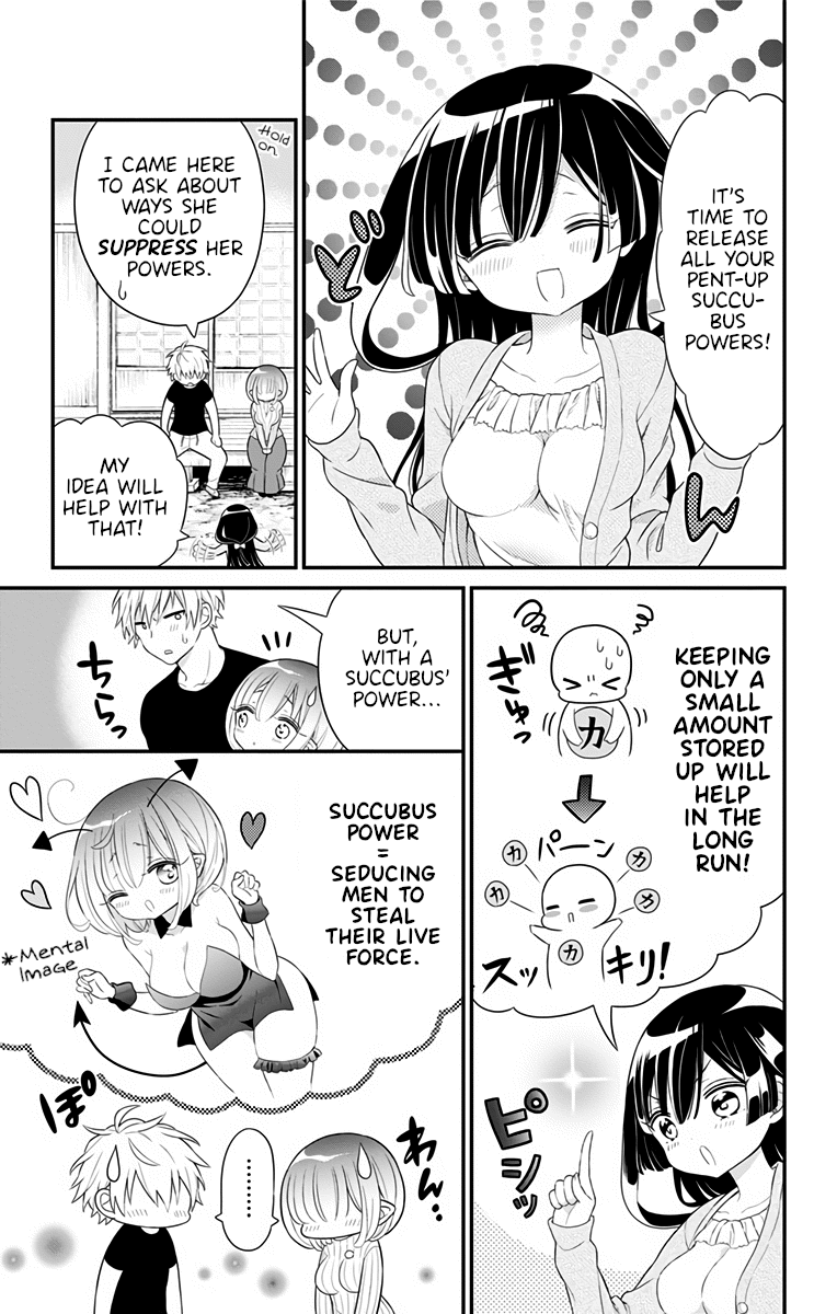 Tabekake Gospel Plan: Dear Succubus Sister Chapter 13 page 11 - Chapter 13: Touch Me A Lot