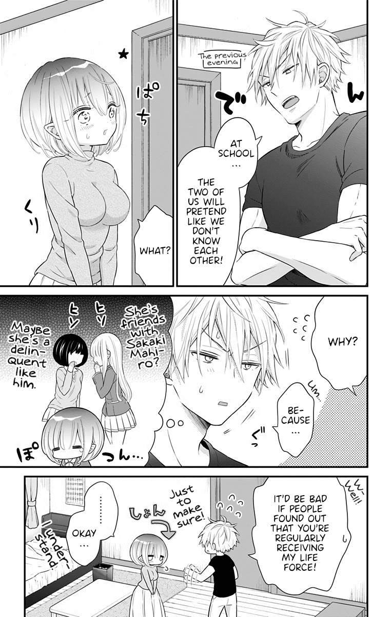 Tabekake Gospel Plan: Dear Succubus Sister Chapter 9 page 9 - Chapter 9: High School Debut