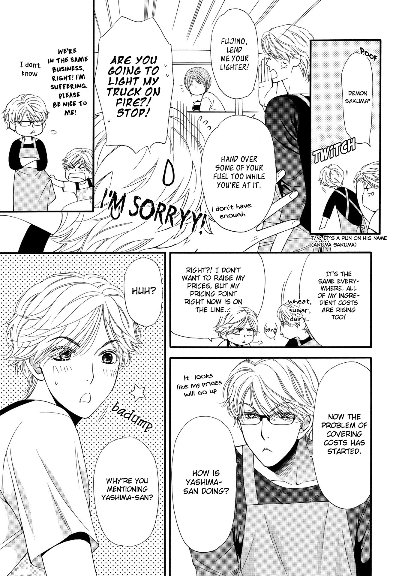 Taberarechaukei Danshi Chapter 3 page 3 - Chapter 3