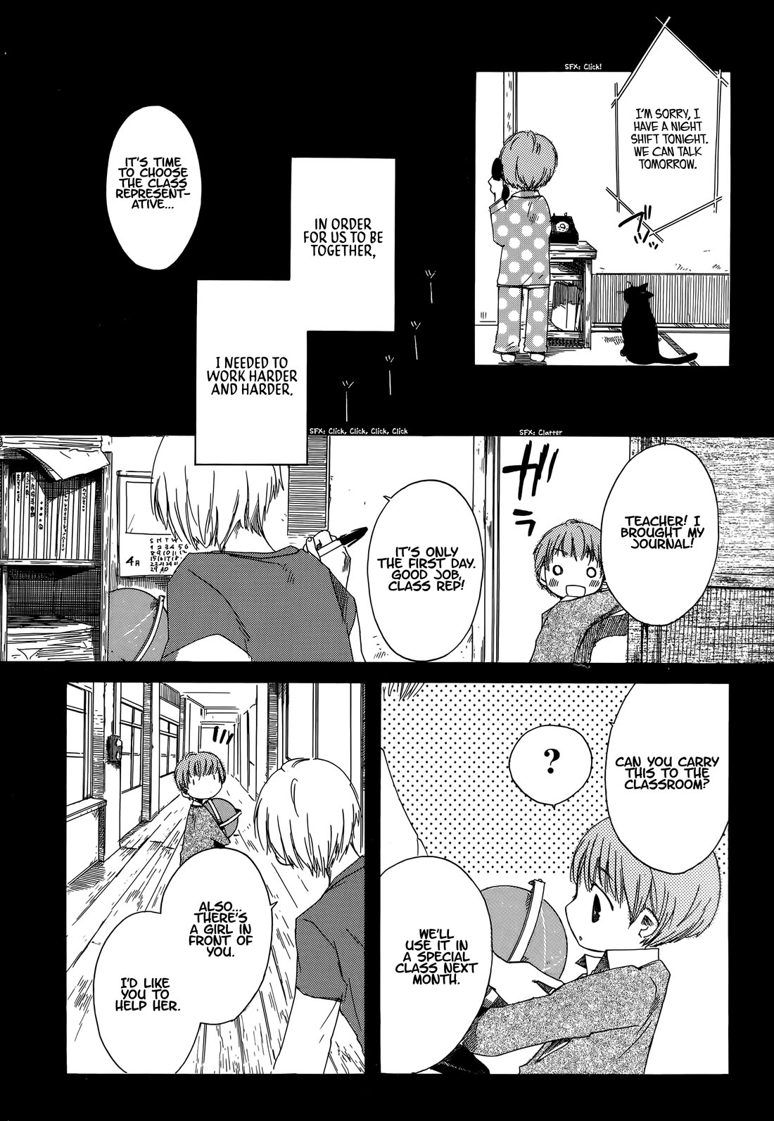 Tabi to Michizure Chapter 15 page 6 - Chapter 15: Kurone and the Textbook