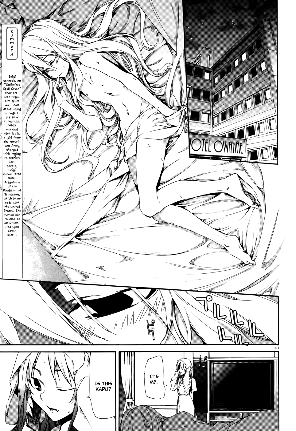Taboo-Tattoo Chapter 12 page 1 - Chapter 12: The Second Person