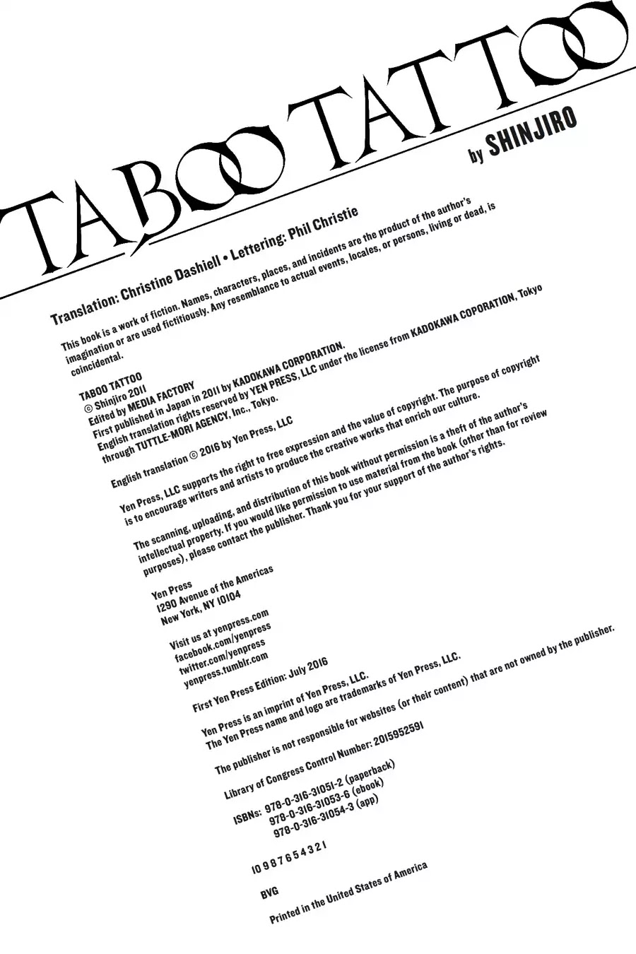 Taboo-Tattoo Chapter 14.5 page 4 - Vol.3 Afterword