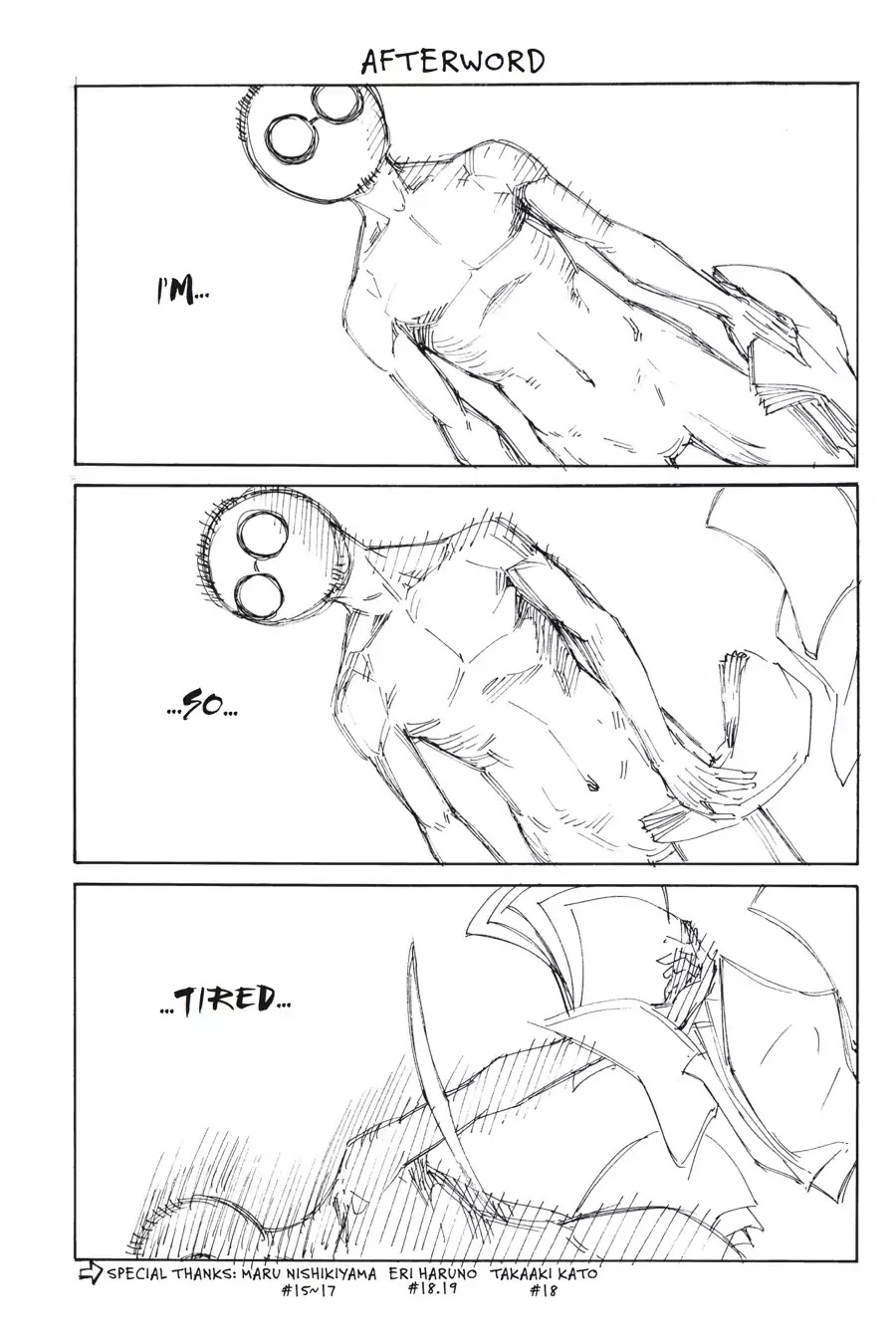 Taboo-Tattoo Chapter 19.6 page 1 - Vol.4 Afterword