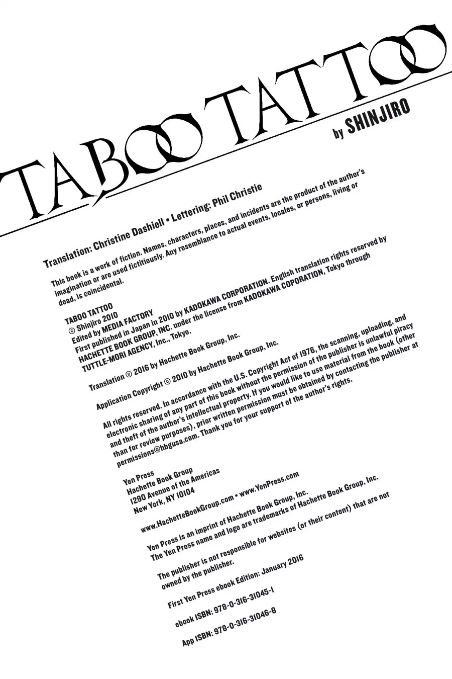 Taboo-Tattoo Chapter 3.5 page 6 - Vol.1 Afterword