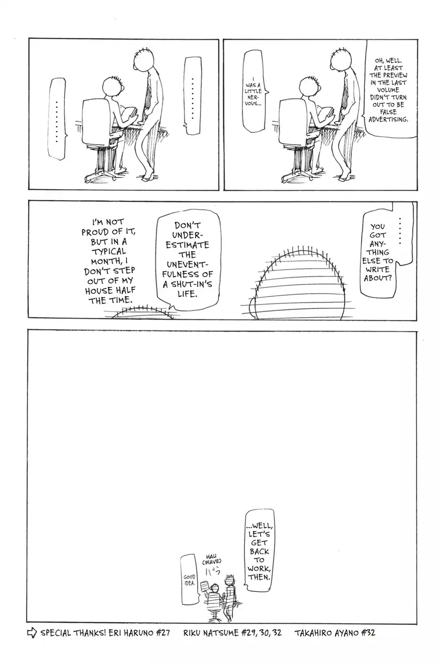 Taboo-Tattoo Chapter 33.6 page 2 - Vol.6 Afterword