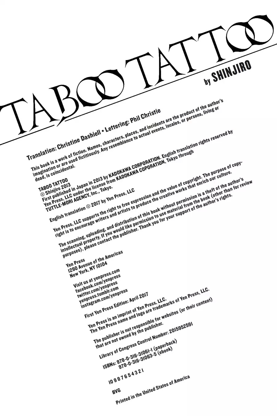 Taboo-Tattoo Chapter 33.6 page 5 - Vol.6 Afterword
