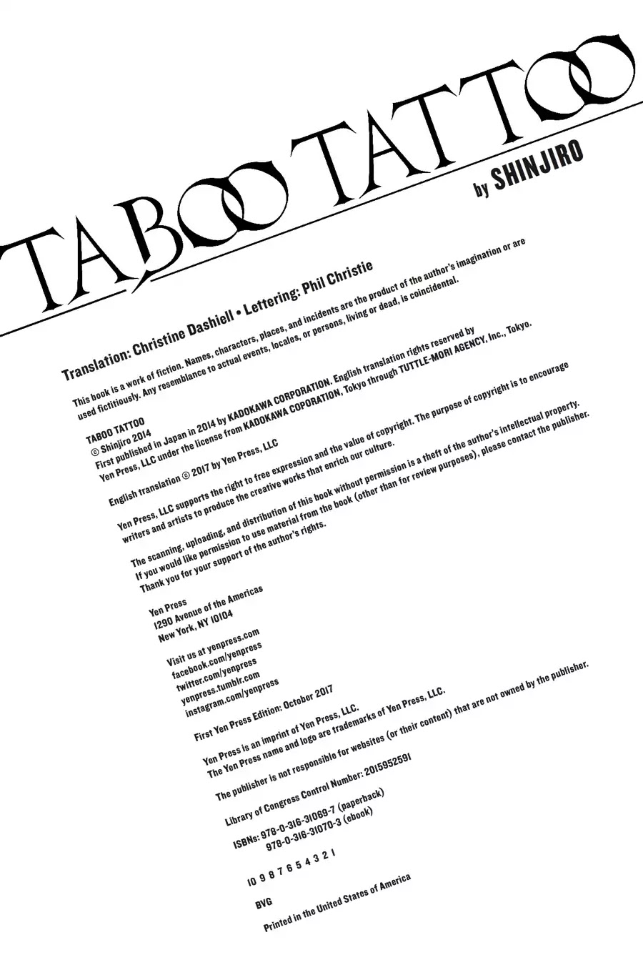 Taboo-Tattoo Chapter 45.5 page 4 - Vol.8 Afterword