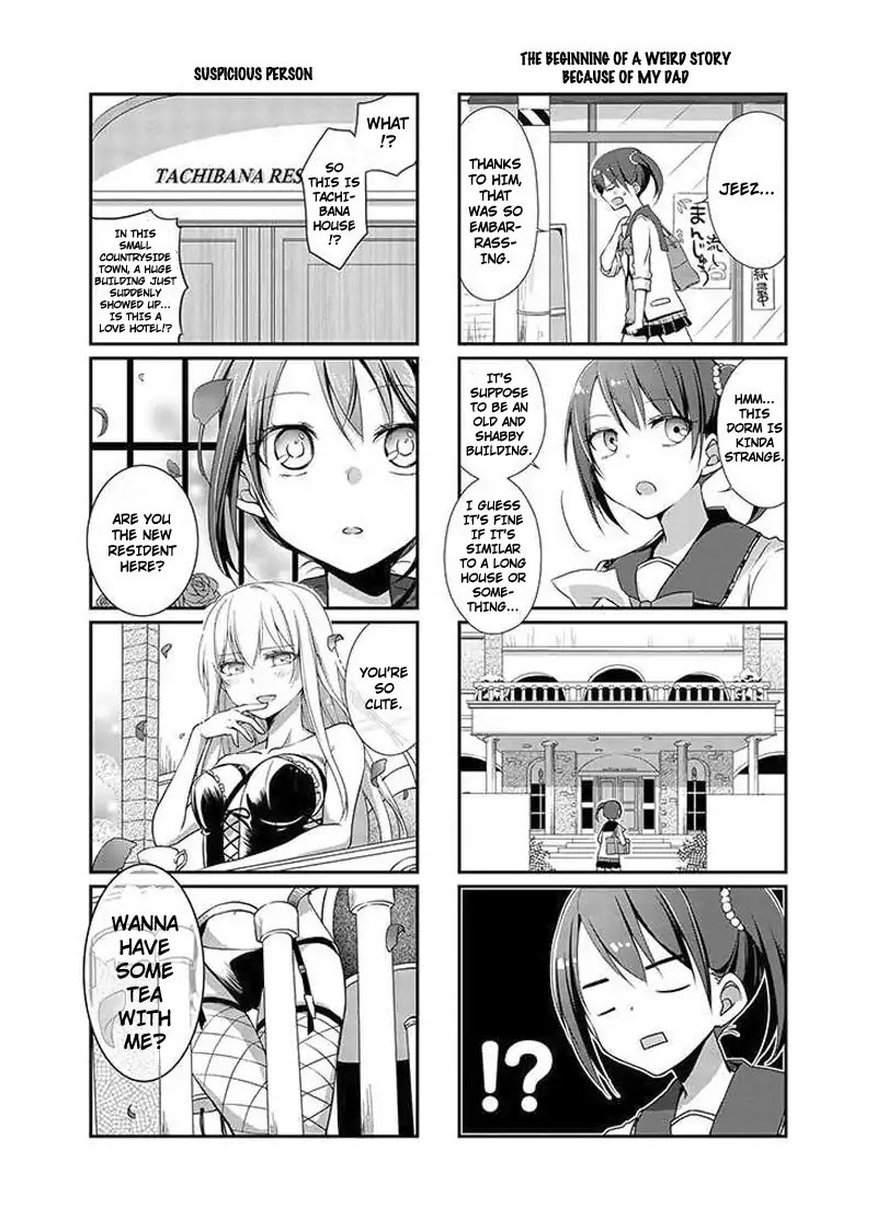 Tachibana-kan Ce Leb Life Chapter 1 page 4 - Chapter 1: Fuyuno Tsubomi is Completely Abducted!