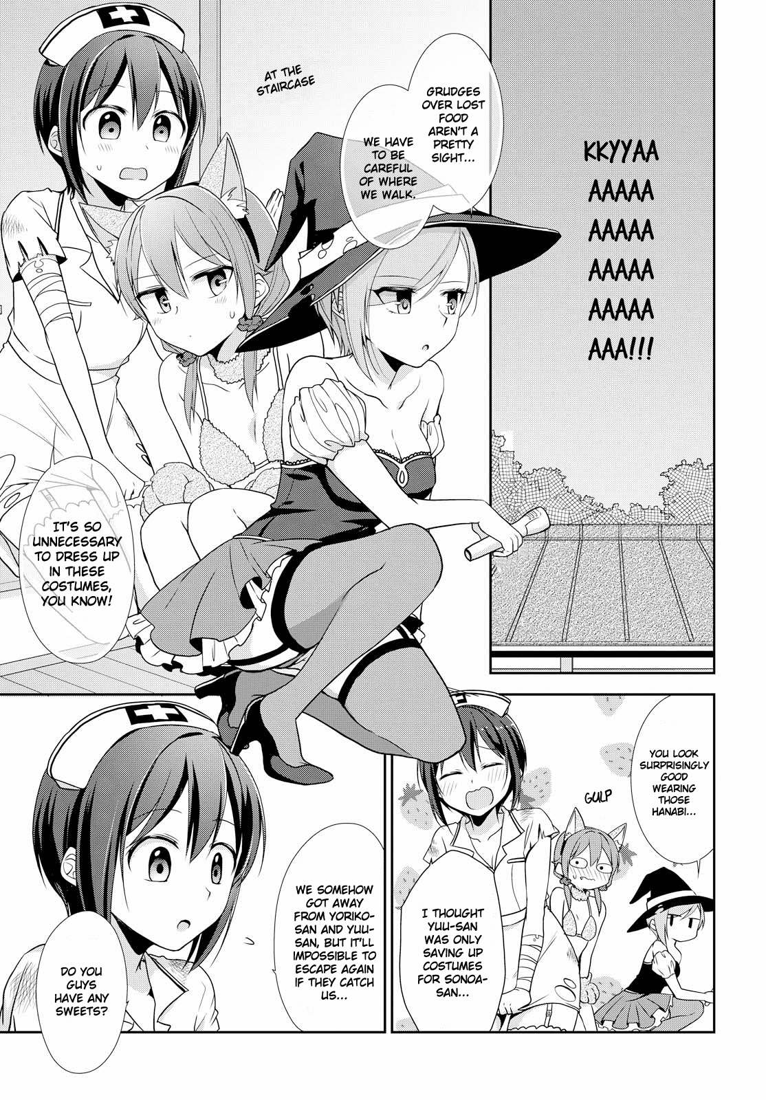 Tachibanakan Triangle Chapter 29 page 11 - Chapter 29: The girls are growing up in a new semester!!