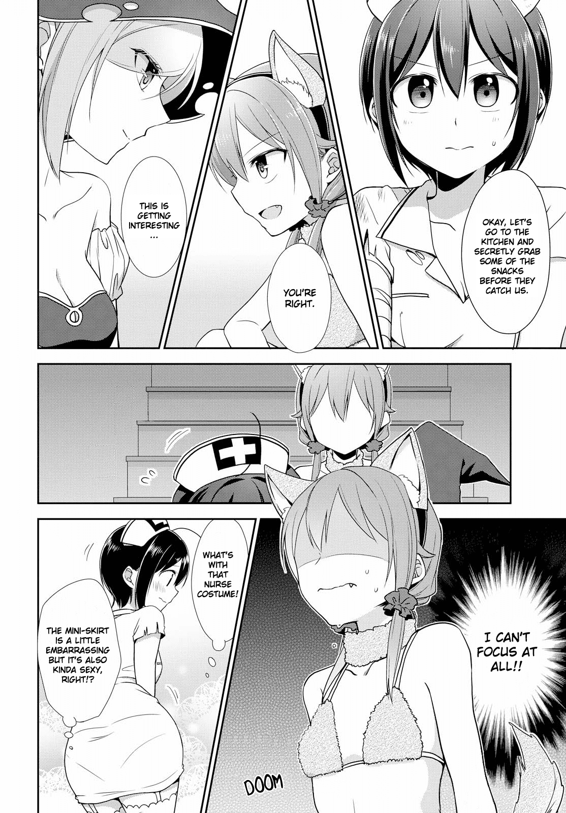 Tachibanakan Triangle Chapter 29 page 14 - Chapter 29: The girls are growing up in a new semester!!