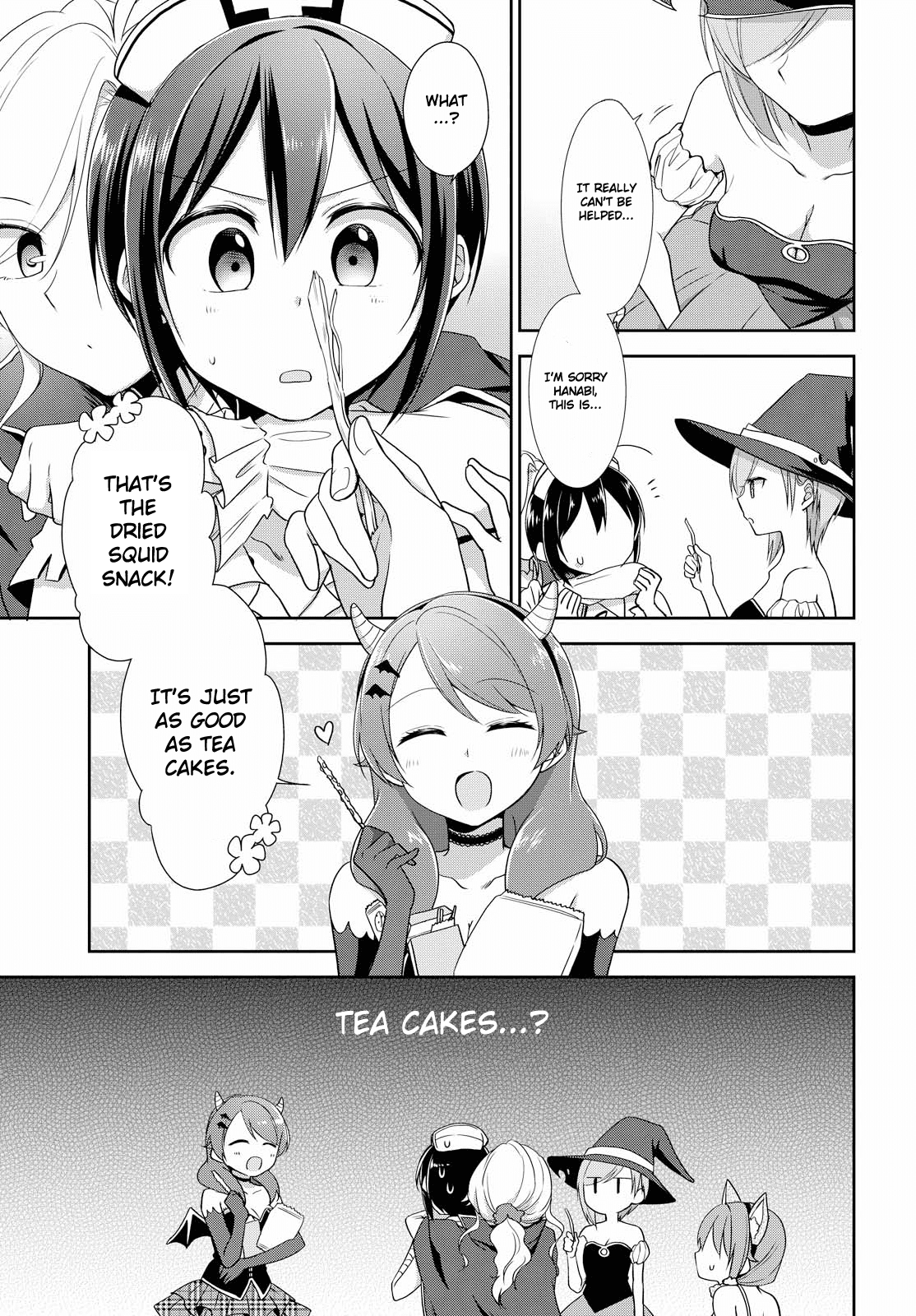 Tachibanakan Triangle Chapter 29 page 21 - Chapter 29: The girls are growing up in a new semester!!