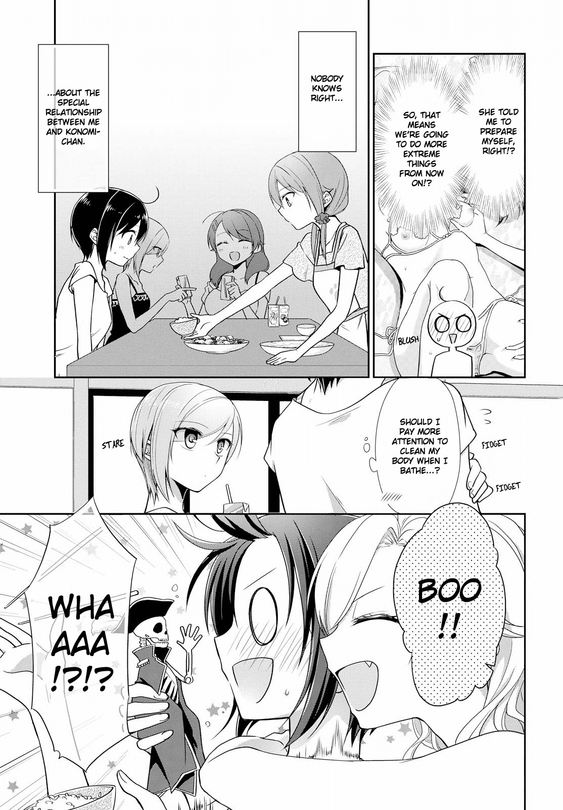 Tachibanakan Triangle Chapter 29 page 5 - Chapter 29: The girls are growing up in a new semester!!