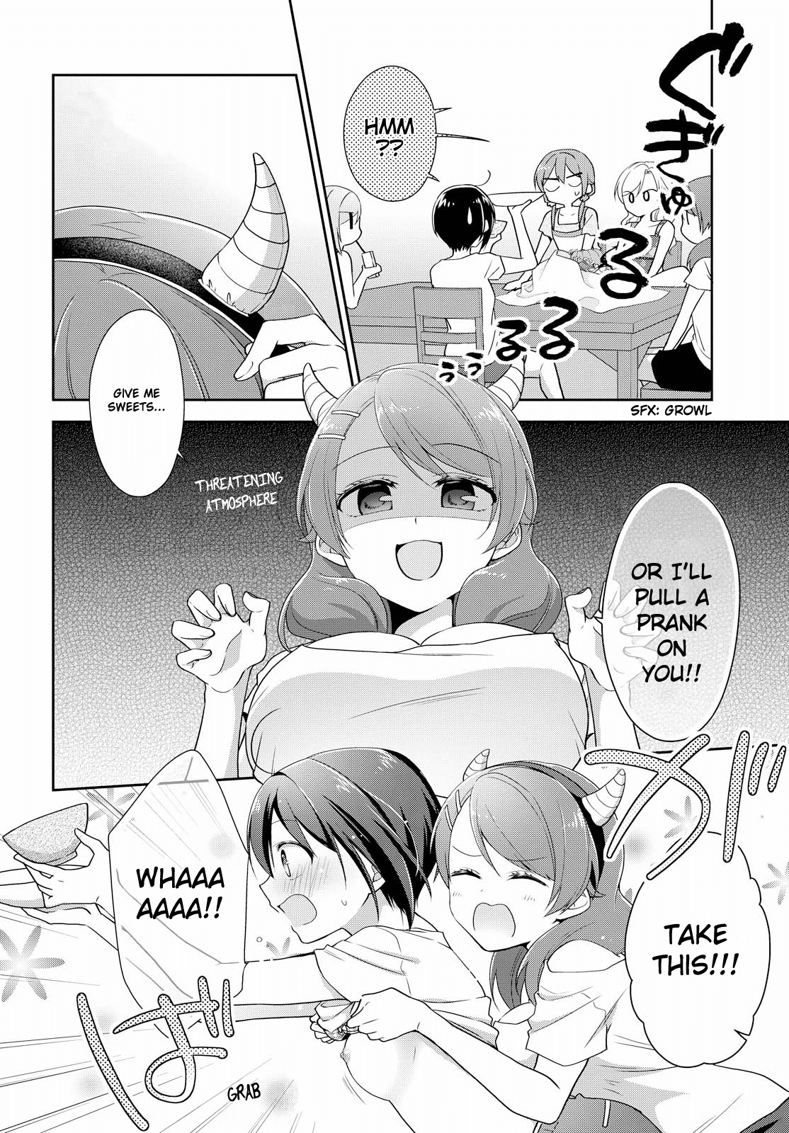 Tachibanakan Triangle Chapter 29 page 8 - Chapter 29: The girls are growing up in a new semester!!