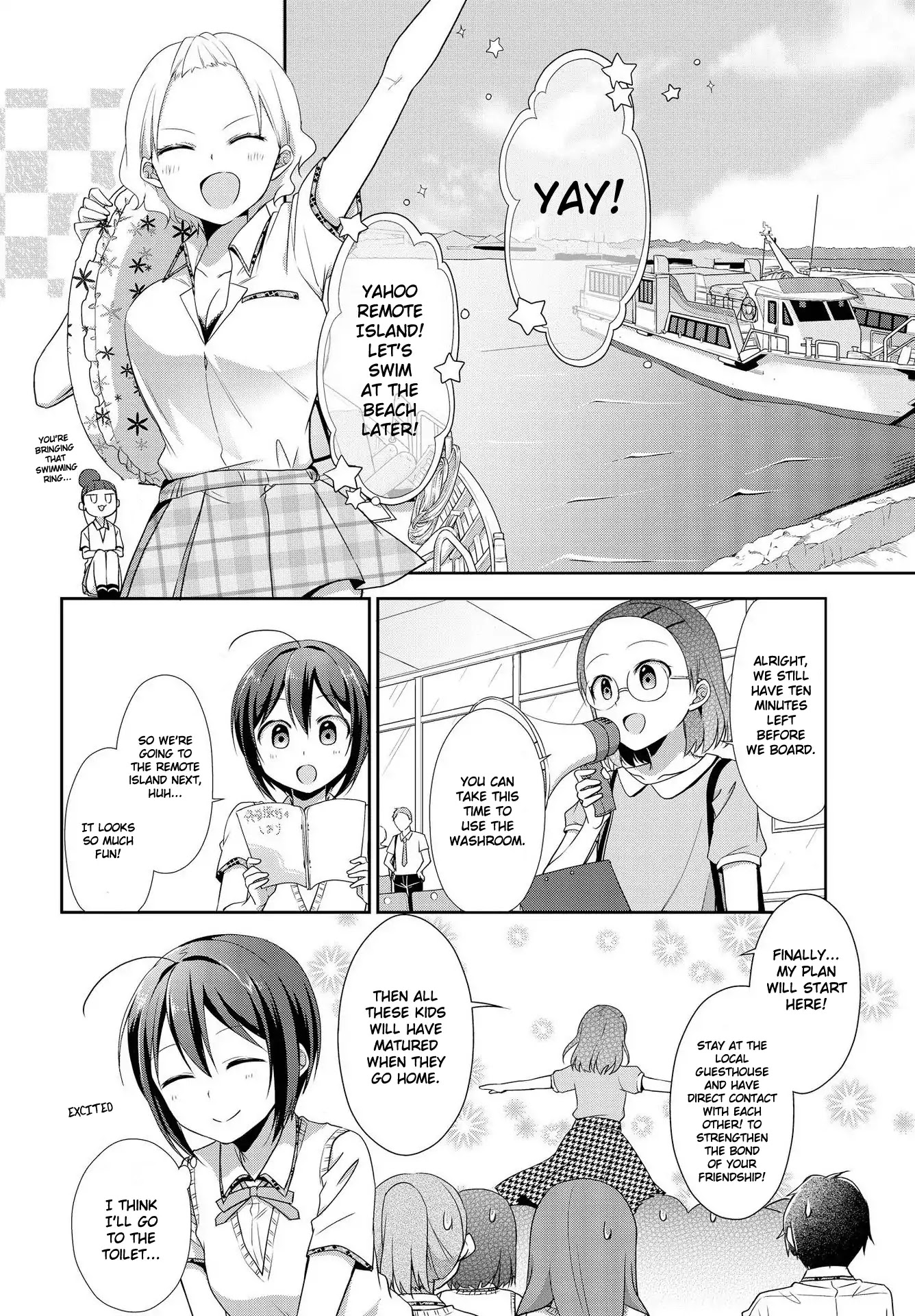 Tachibanakan Triangle Chapter 30 page 28 - Chapter 30: The Heat of This Tropical Island is Surely the Heat of Love (Part One)