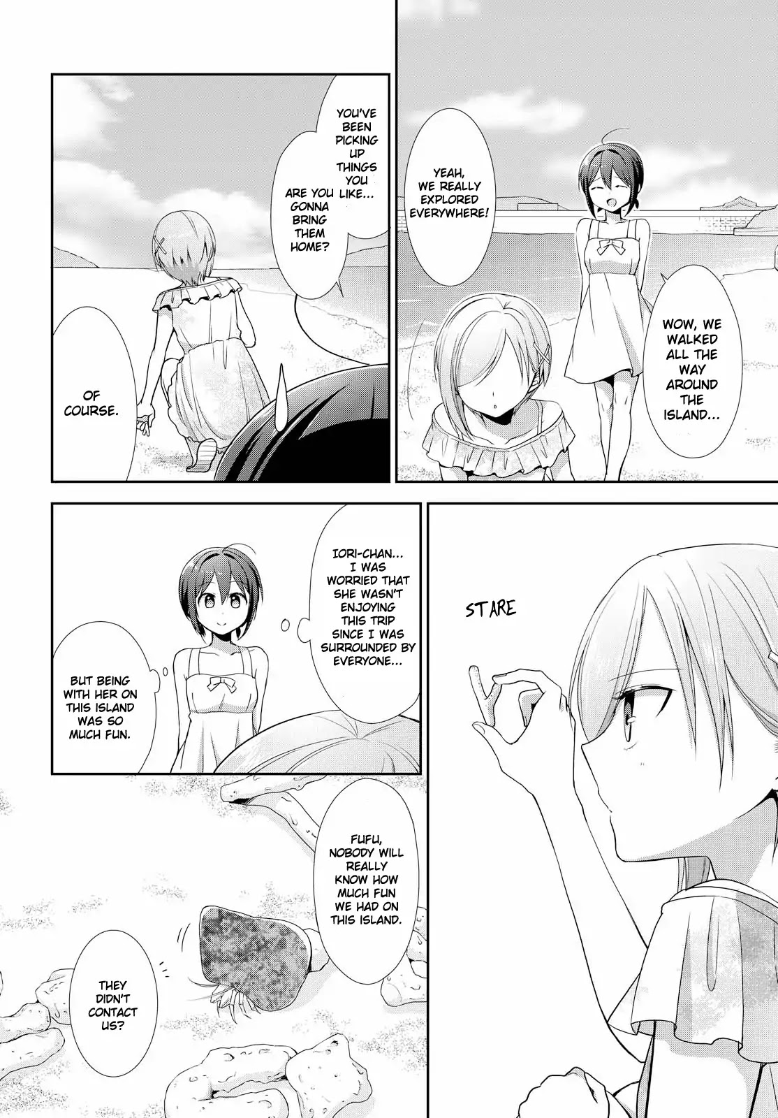 Tachibanakan Triangle Chapter 31 page 14 - Chapter 31: The Heat of This Trip Spells a Special Feeling (Part Two)