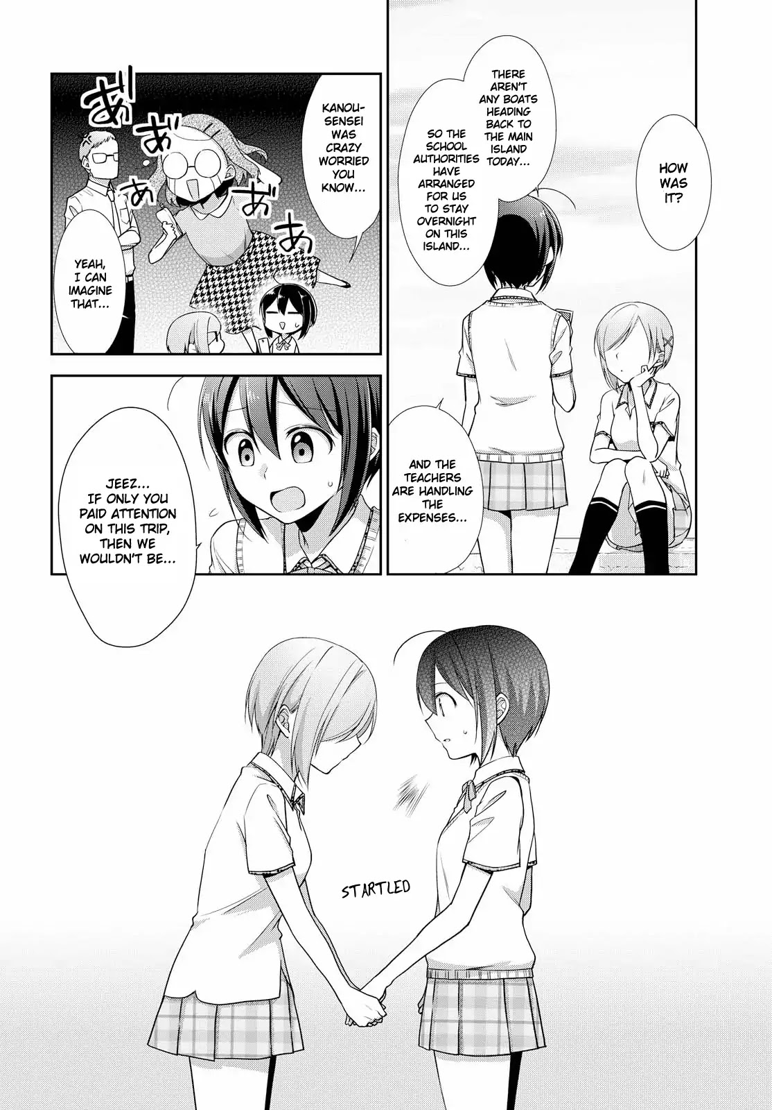 Tachibanakan Triangle Chapter 31 page 6 - Chapter 31: The Heat of This Trip Spells a Special Feeling (Part Two)