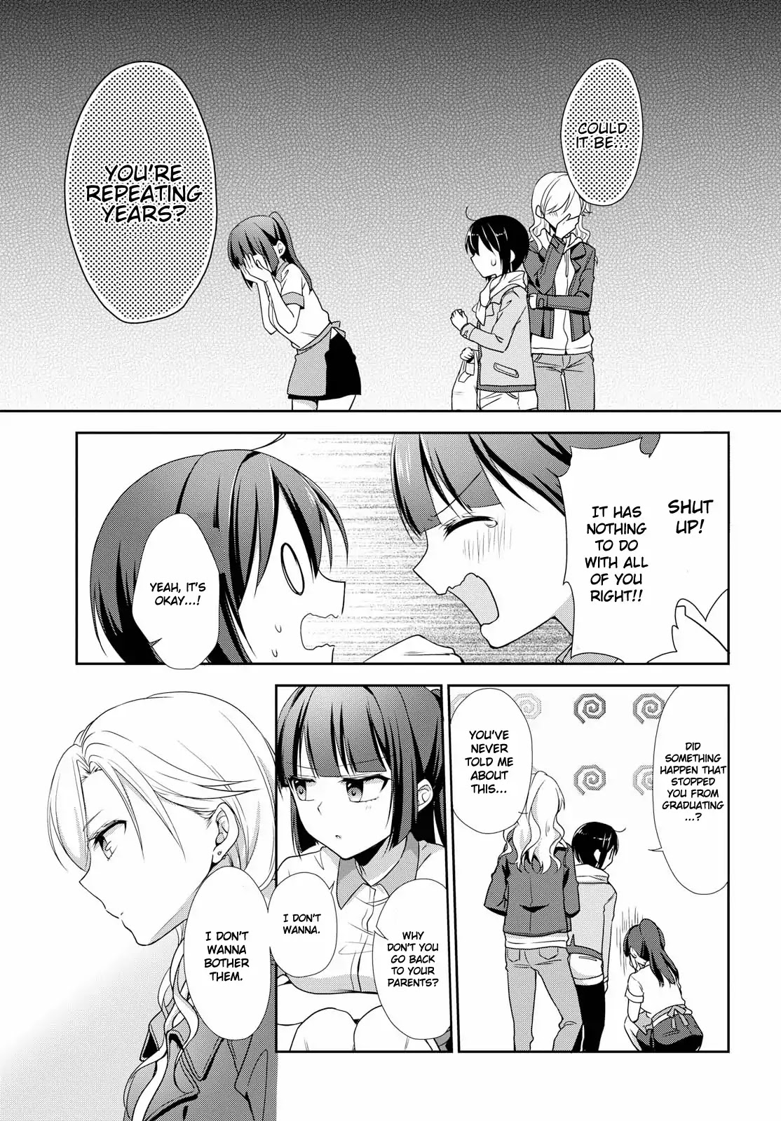 Tachibanakan Triangle Chapter 32 page 13 - Chapter 32: The one thinking about the future and the one on her mind