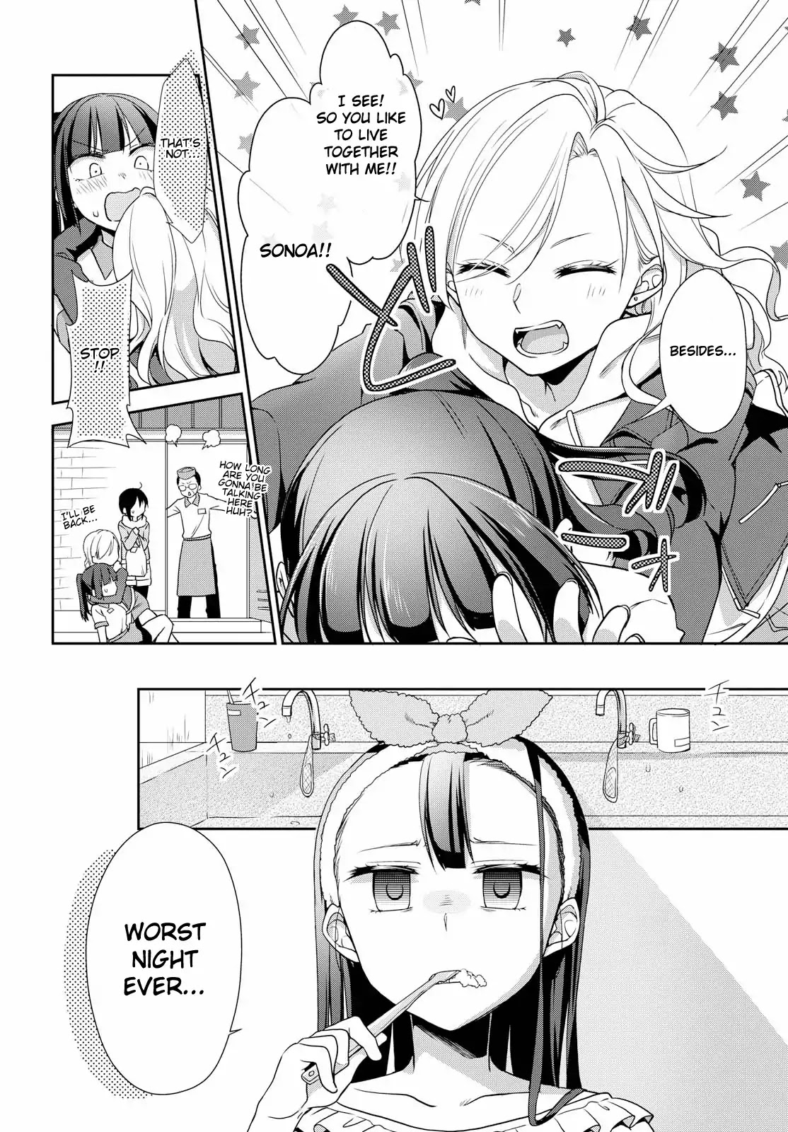Tachibanakan Triangle Chapter 32 page 14 - Chapter 32: The one thinking about the future and the one on her mind