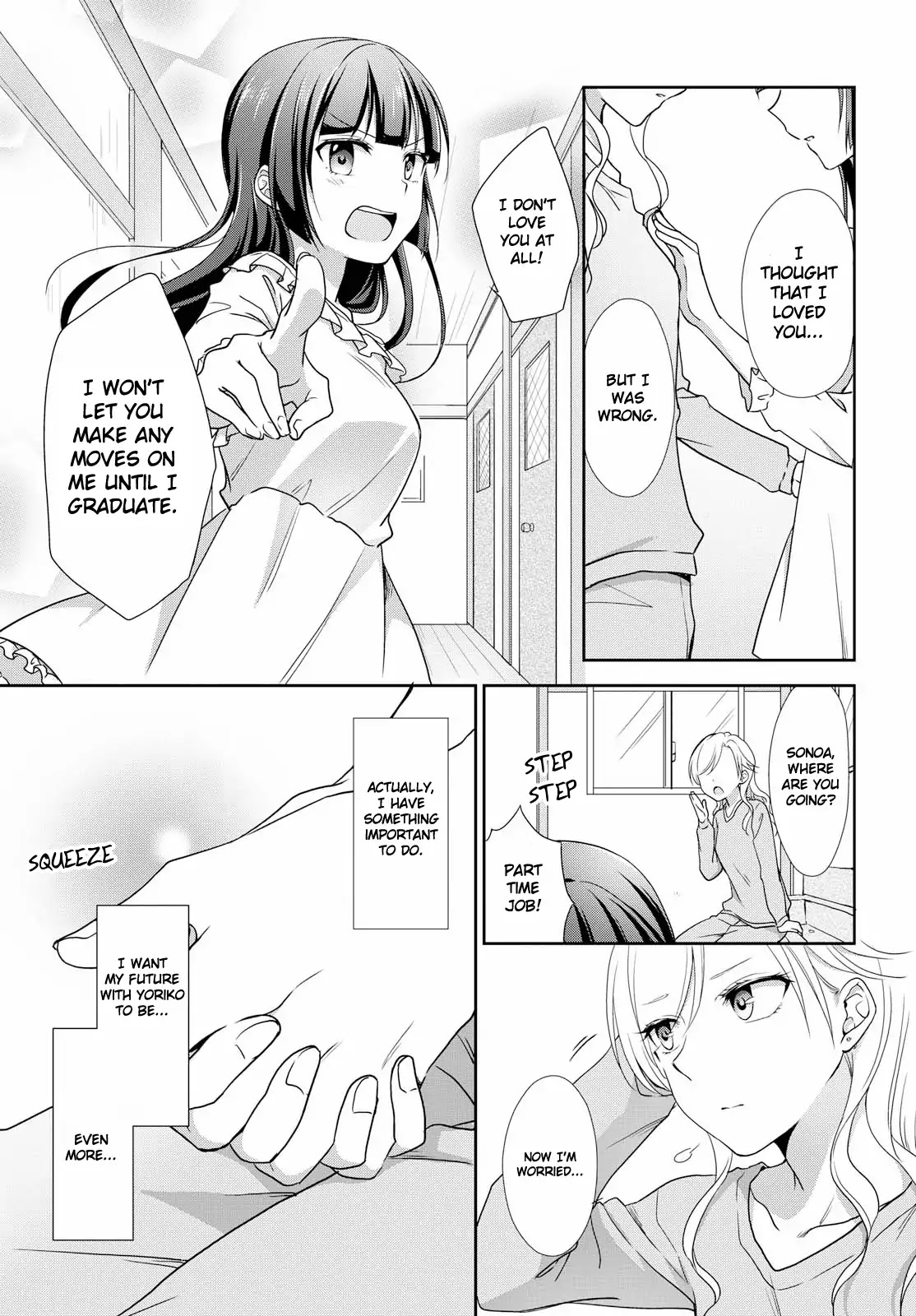 Tachibanakan Triangle Chapter 32 page 19 - Chapter 32: The one thinking about the future and the one on her mind