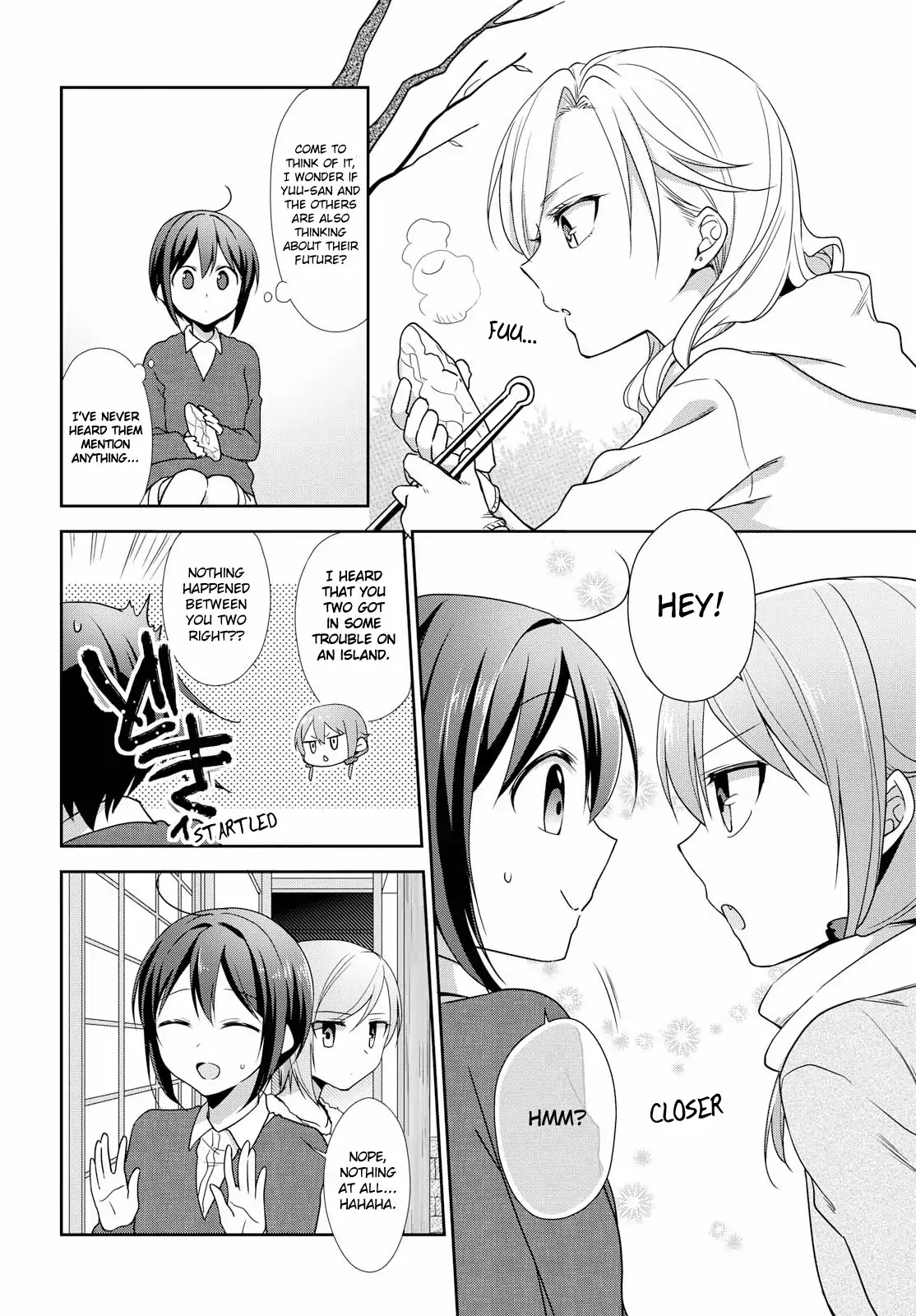 Tachibanakan Triangle Chapter 32 page 4 - Chapter 32: The one thinking about the future and the one on her mind